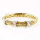 gold e diamond bangle