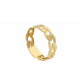 Ring link gold 18 K