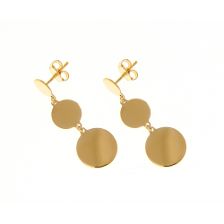 Orecchini pendenti oro 18 K