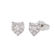 Orecchini cuore Diamanti