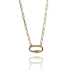 Collana con moschettone