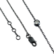 Bracciale punto luce brunito