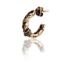 Silver men's single earring Giacomo Burroni