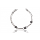 Giacomo Burroni men's silver bracelet