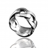 Men's Ring in Groumette Silver
