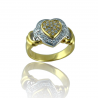 Anello cuore vintage