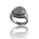 White gold ring and Diamonds Giloro Batumi collection