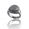White gold ring and Diamonds Giloro Batumi collection