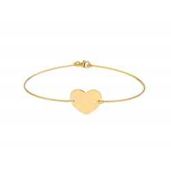 Bracciale rigido cuore