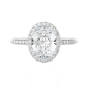 Anello diamante ovale AMA