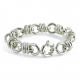 Bracciale a maglie in argento