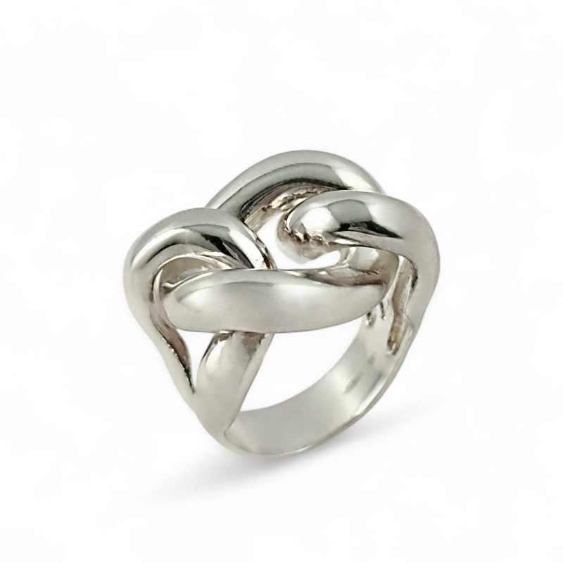 Anello modello Groumette in argento