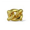 Anello donna Groumette in argento dorato