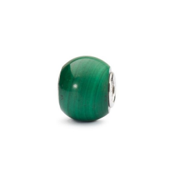 Malachite rotonda Trollbeads