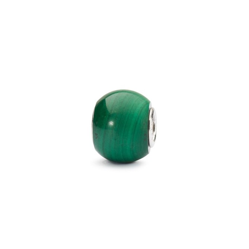 Malachite rotonda Trollbeads