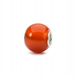 Onice Rosso rotondo Trollbeads