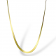 Girocollo piattina in oro giallo 9kt
